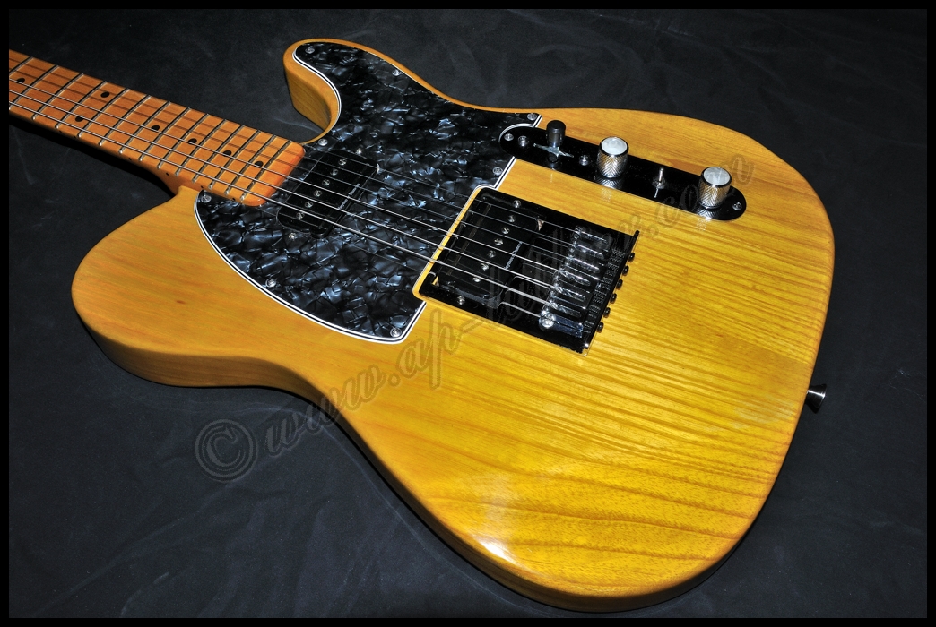 Detalle del trabajo en el taller AP Luthier