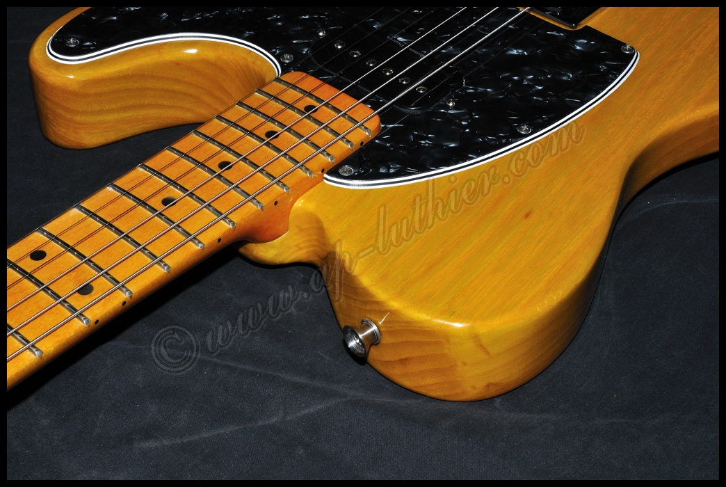 Detalle del trabajo en el taller AP Luthier