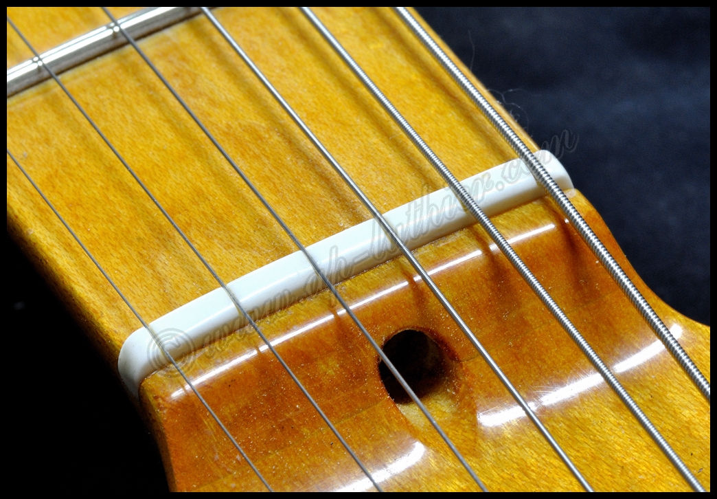 Detalle del trabajo en el taller AP Luthier