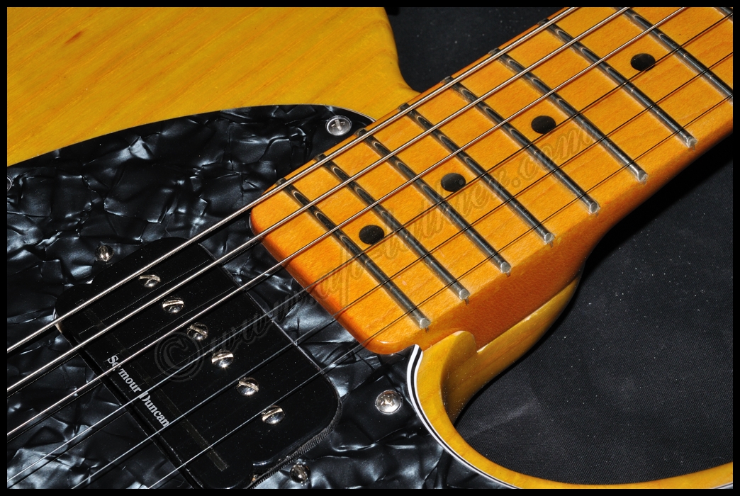 Detalle del trabajo en el taller AP Luthier